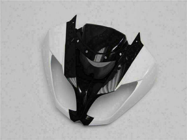Noir Blanc Carénage ZX6R 2009-2012 Noir Blanc Carénage ZX6R 2009-2012