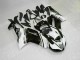 Noir Blanc Carénages ZX6R 2007-2008 Noir Blanc Carénages ZX6R 2007-2008