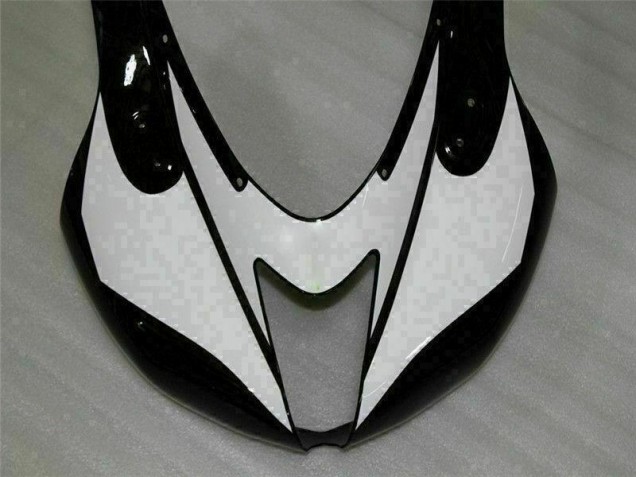 Noir Blanc Carénages ZX6R 2007-2008 Noir Blanc Carénages ZX6R 2007-2008