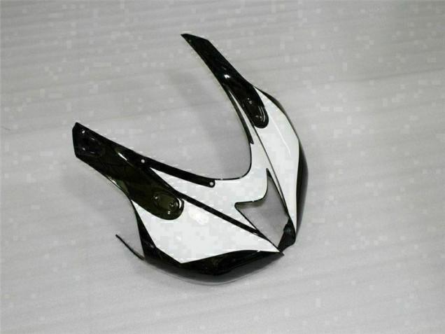 Noir Blanc Carénages ZX6R 2007-2008 Noir Blanc Carénages ZX6R 2007-2008