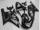 Noir Blanc Flamme Carénage GSXR 600 / 750 K1 K2 K3 2001-2003 Noir Blanc Flamme Carénage GSXR 600 / 750 K1 K2 K3 2001-2003