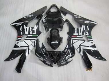 Noir Blanc Motul Fiat Carénage R6 2006-2007