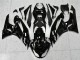 Noir Blanc Ninja Carénage ZX6R 2009-2012 Noir Blanc Ninja Carénage ZX6R 2009-2012