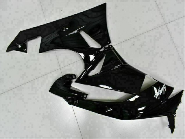 Noir Blanc Ninja Carénage ZX6R 2009-2012 Noir Blanc Ninja Carénage ZX6R 2009-2012