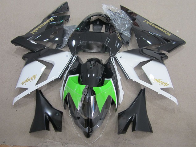 Noir Blanc Or Ninja Carénage ZX10R 2003-2005 Noir Blanc Or Ninja Carénage ZX10R 2003-2005