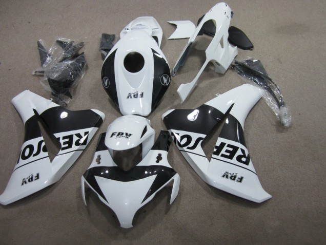 Noir Blanc Repsol Carénage CBR 1000 RR 2008-2011