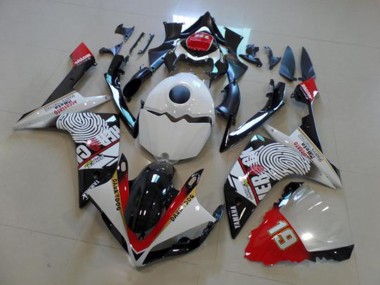 Noir Blanc Rouge Carénage R1 2007-2008