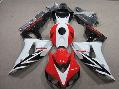 Noir Blanc Rouge Fireblade Carénage CBR 1000 RR 2006-2007