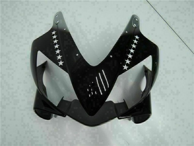 Noir Blanc SevenStarss Carénage CBR 600 F4i 2001-2003 Noir Blanc SevenStarss Carénage CBR 600 F4i 2001-2003