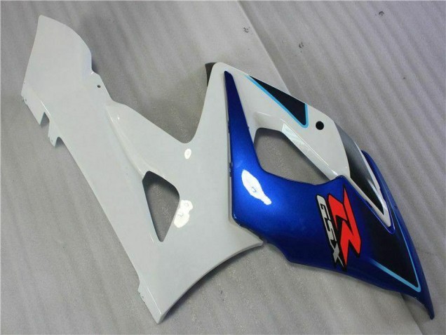 Noir Bleu Blanc Carénage GSXR 1000 K5 2005-2006