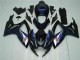 Noir Bleu Carénage GSXR 600 / 750 K6 2006-2007 Noir Bleu Carénage GSXR 600 / 750 K6 2006-2007