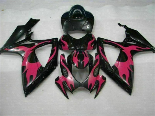 Noir Carénage GSXR 600 / 750 K6 2006-2007 Noir Carénage GSXR 600 / 750 K6 2006-2007