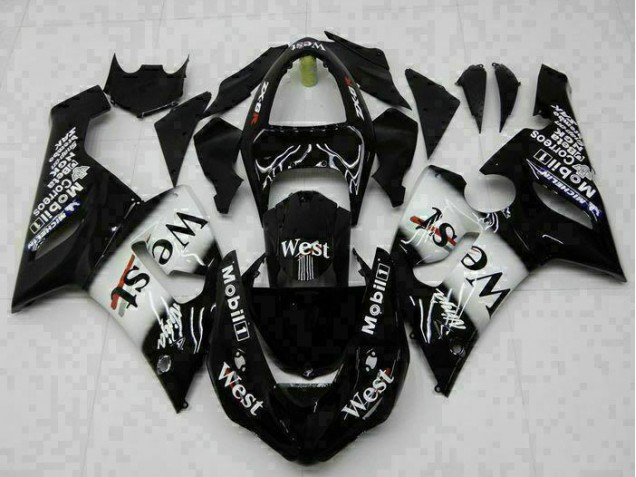 Noir Carénage ZX6R 2005-2006 Noir Carénage ZX6R 2005-2006