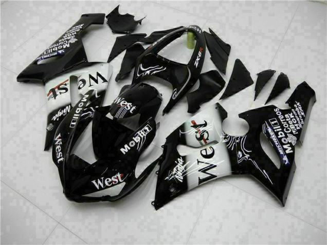 Noir Carénage ZX6R 2005-2006 Noir Carénage ZX6R 2005-2006