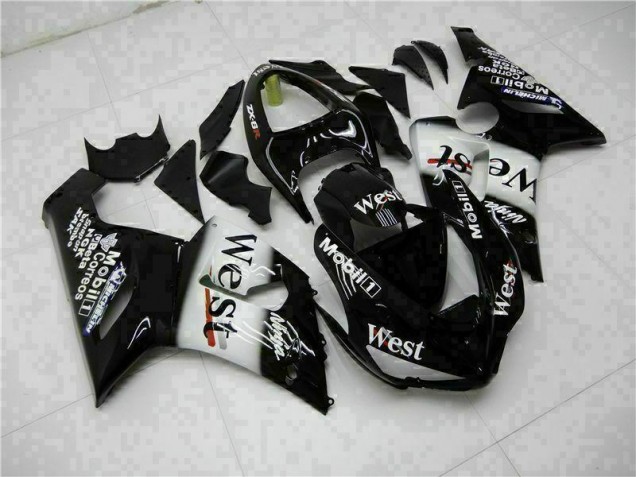 Noir Carénage ZX6R 2005-2006 Noir Carénage ZX6R 2005-2006