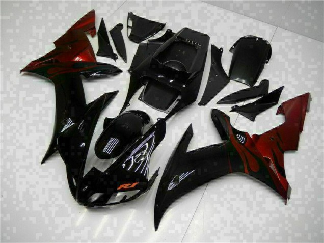 Noir Carenages & Carrosserie R1 2002-2003 Noir Carenages & Carrosserie R1 2002-2003
