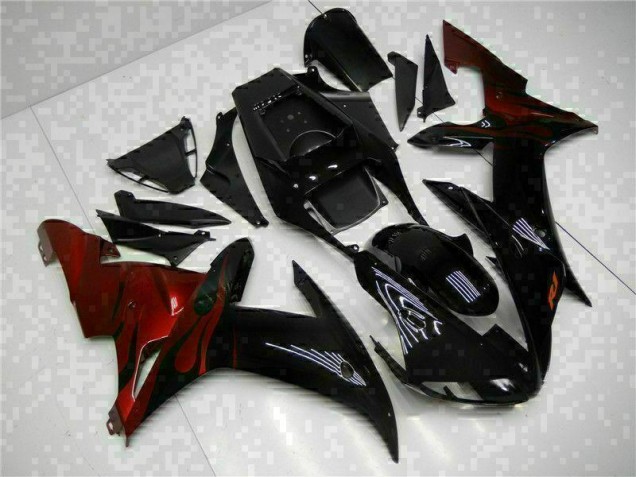 Noir Carenages & Carrosserie R1 2002-2003 Noir Carenages & Carrosserie R1 2002-2003