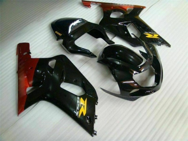 Noir Carénages GSXR 600 / 750 K1 K2 K3 2001-2003 Noir Carénages GSXR 600 / 750 K1 K2 K3 2001-2003