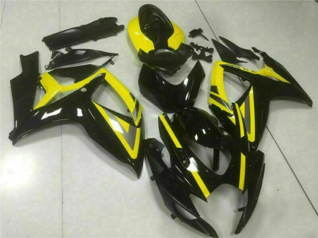 Noir Carénages GSXR 600 / 750 K6 2006-2007 Noir Carénages GSXR 600 / 750 K6 2006-2007