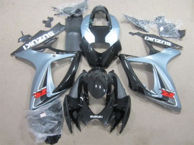 Noir Gris Carénage GSXR 600 K6 2006-2007