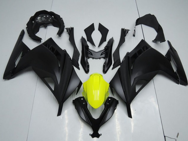 Noir Jaune Carénage ZX 300R 2013-2016 Noir Jaune Carénage ZX 300R 2013-2016