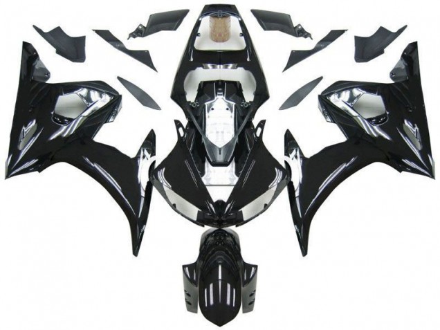 Noir Kit Carénages Complet R6 2003-2005 Noir Kit Carénages Complet R6 2003-2005