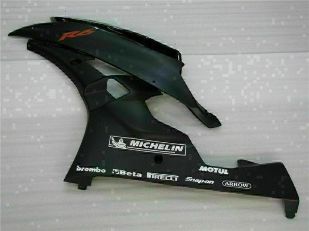 Noir Kit Carénages Complet R6 2006-2007 Noir Kit Carénages Complet R6 2006-2007