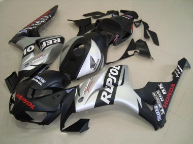 Noir Mat Argent Repsol Carénage CBR 1000 RR 2006-2007