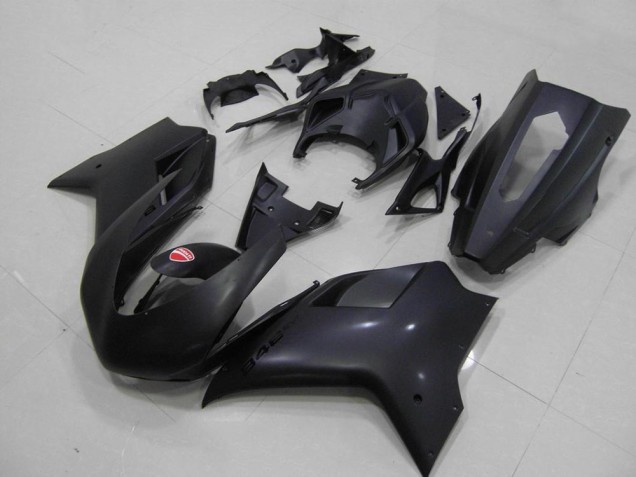 Noir Mat Courses Verision Carénage Ducati 848 1098 1198 2007-2014 Noir Mat Courses Verision Carénage Ducati 848 1098 1198 2007-2014