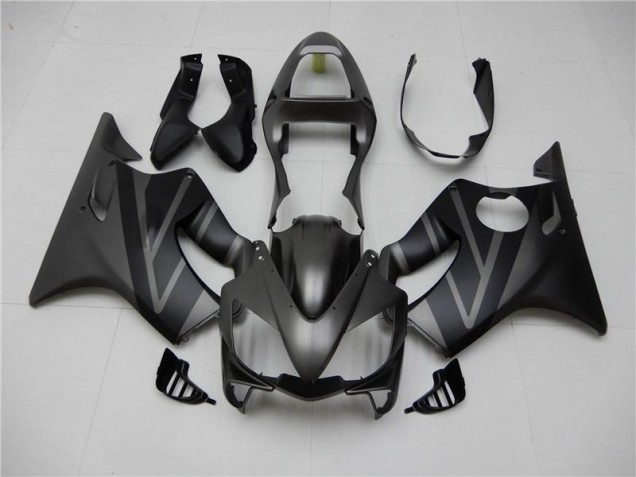 Noir Mat Gris Carénage CBR 600 F4i 2001-2003 Noir Mat Gris Carénage CBR 600 F4i 2001-2003