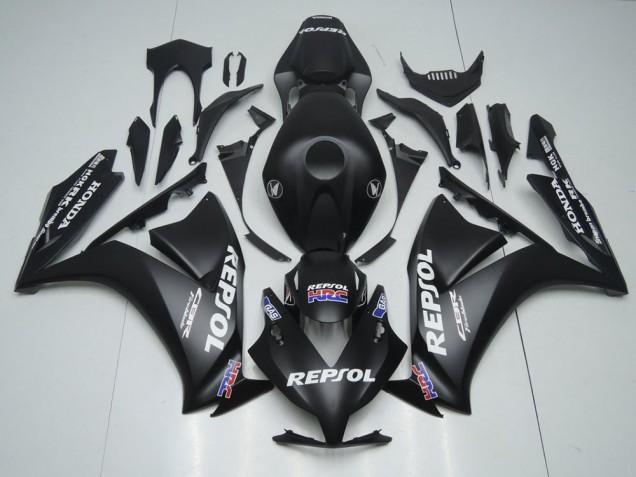 Noir Mat Repsol Carénages CBR 1000 RR 2012-2016 Noir Mat Repsol Carénages CBR 1000 RR 2012-2016