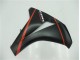 Noir Mat Rouge Carénage CBR 1000 RR 2008-2011 Noir Mat Rouge Carénage CBR 1000 RR 2008-2011