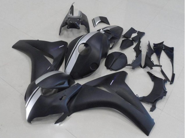 Noir Mat et Argent Carénage CBR 1000 RR 2008-2011 Noir Mat et Argent Carénage CBR 1000 RR 2008-2011