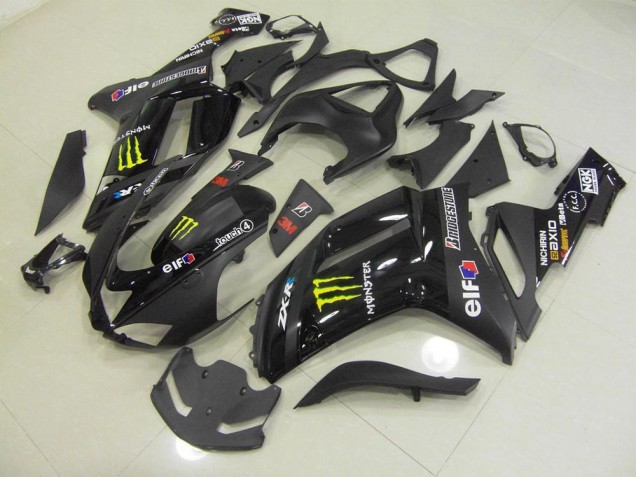 Noir Monster Carénage ZX6R 2007-2008 Noir Monster Carénage ZX6R 2007-2008
