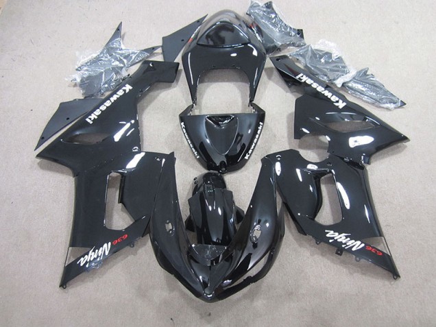 Noir Ninja 636 Carénages ZX6R 2005-2006 Noir Ninja 636 Carénages ZX6R 2005-2006