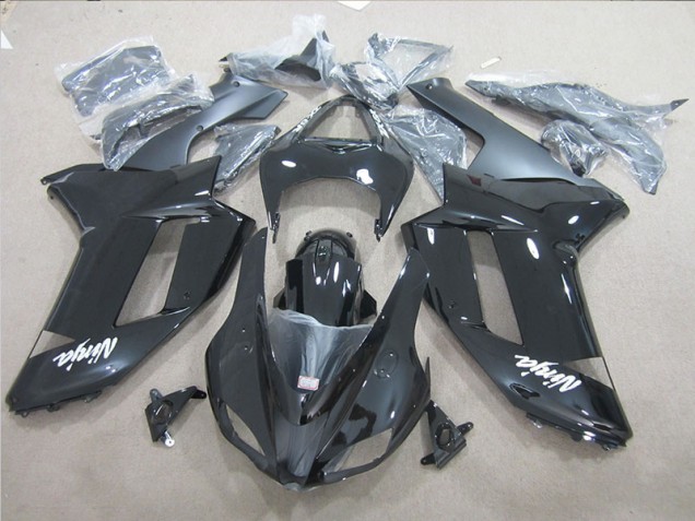 Noir Ninja Carénage ZX6R 2007-2008 Noir Ninja Carénage ZX6R 2007-2008