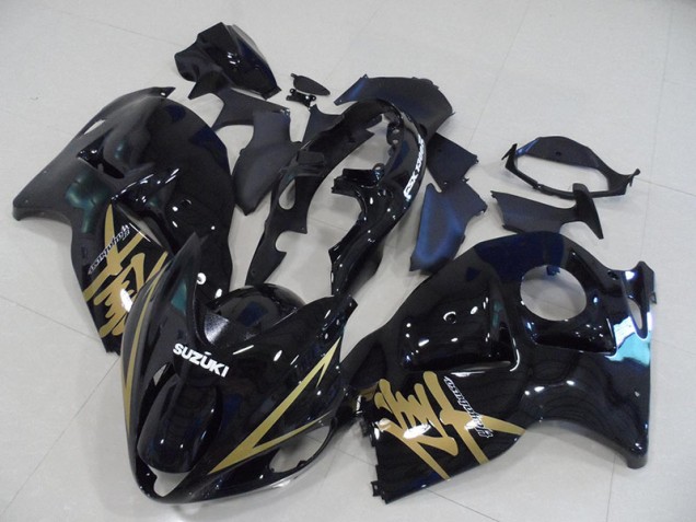 Noir Or Décalque Carénage GSXR 1300 Hayabusa 1996-2007 Noir Or Décalque Carénage GSXR 1300 Hayabusa 1996-2007