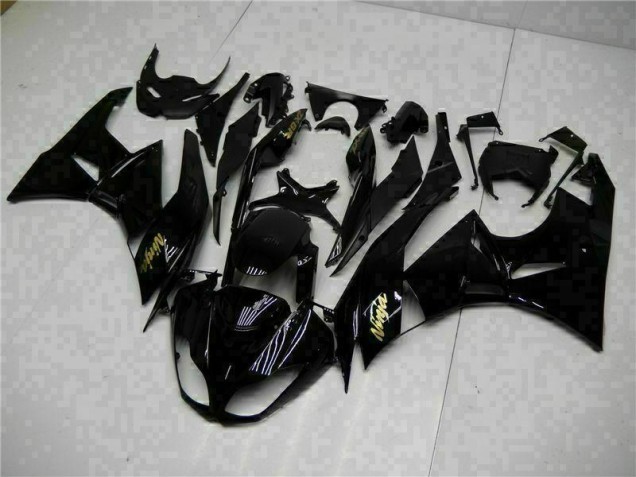 Noir Or Ninja Carénage ZX6R 2009-2012 Noir Or Ninja Carénage ZX6R 2009-2012