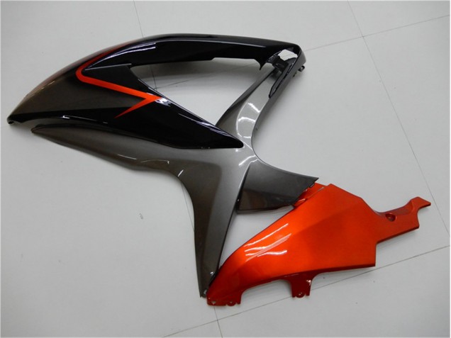 Noir Orange Gris Carénage GSXR 600 / 750 K8 2008-2010 Noir Orange Gris Carénage GSXR 600 / 750 K8 2008-2010