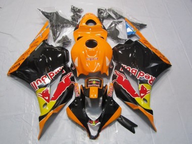 Noir Orange Red Bull Carénages CBR 600 RR 2009-2012
