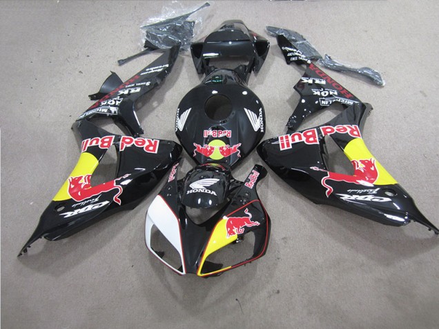 Noir Red Bull Carénages CBR 1000 RR 2006-2007 Noir Red Bull Carénages CBR 1000 RR 2006-2007