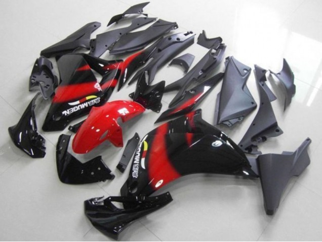 Noir Rouge Carénage CBR 250 RR 2011-2013 Noir Rouge Carénage CBR 250 RR 2011-2013