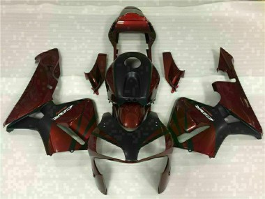 Noir Rouge Carénage CBR 600 RR 2003-2004