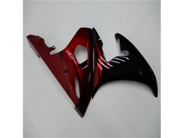 Noir Rouge Carénage R6 2003-2005 Noir Rouge Carénage R6 2003-2005