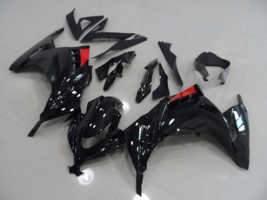 Noir Rouge Carénage ZX 300R 2013-2016