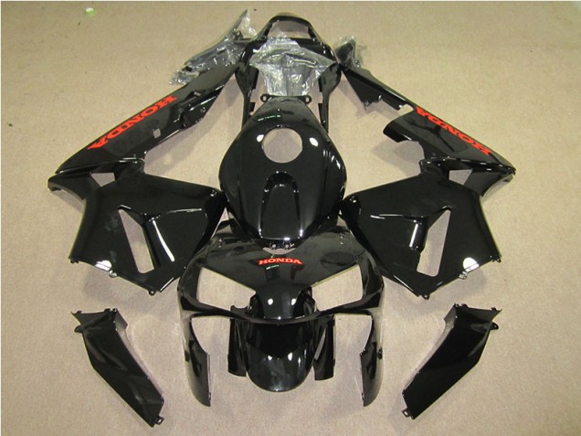 Noir Rouge Carénages CBR 600 RR 2005-2006