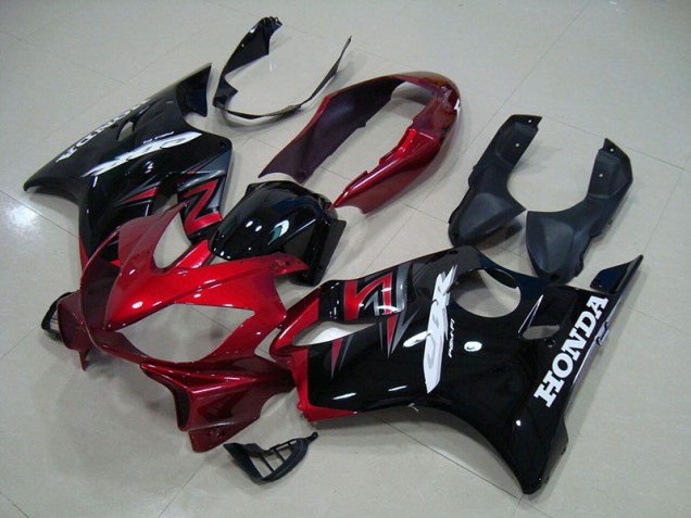Noir Rouge Carrosserie CBR 600 F4i 2004-2007 Noir Rouge Carrosserie CBR 600 F4i 2004-2007