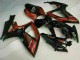 Noir Rouge Carrosserie GSXR 600 / 750 K6 2006-2007 Noir Rouge Carrosserie GSXR 600 / 750 K6 2006-2007