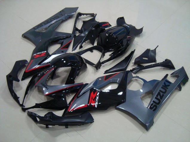 Noir Rouge Décalque Carénage GSXR 1000 K5 2005-2006 Noir Rouge Décalque Carénage GSXR 1000 K5 2005-2006