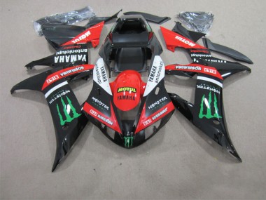 Noir Rouge Motul Carénage R1 2002-2003